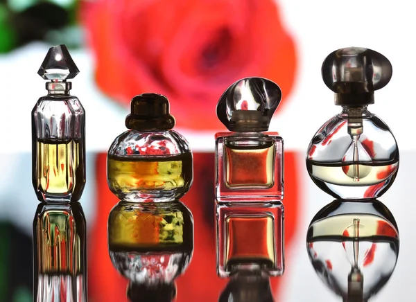 香水のコレクション — ストック写真