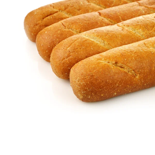 통 밀 빵 덩어리 — 스톡 사진