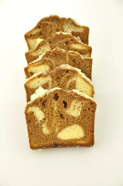 Sliced loaf cake — Stock Photo, Image