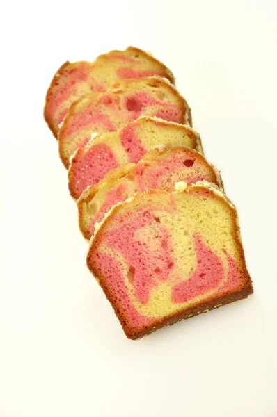 Plátky chleba dort — Stock fotografie
