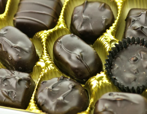 巧克力糖果的分类 — 图库照片