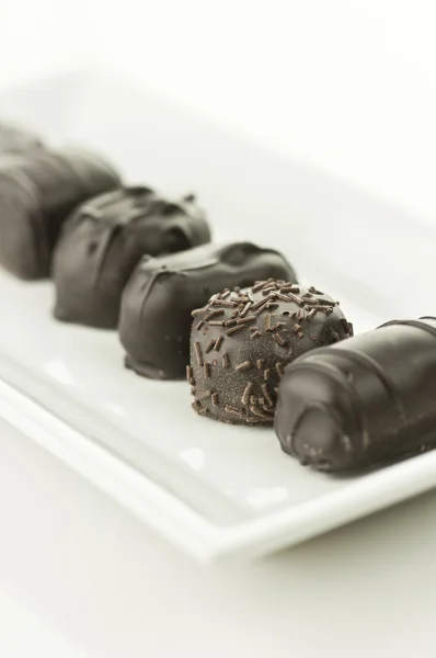Surtido de caramelos de chocolate —  Fotos de Stock