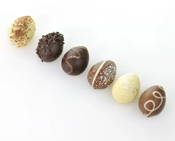 Chocolate eggs — Stock Photo, Image