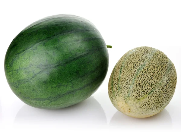 Melon and watermelon — Stock Photo, Image