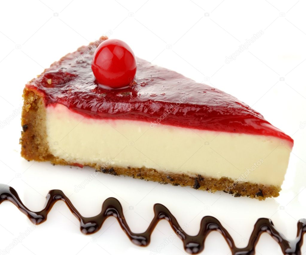 Cheesecake Slice — Stock Photo © svetas 6956155