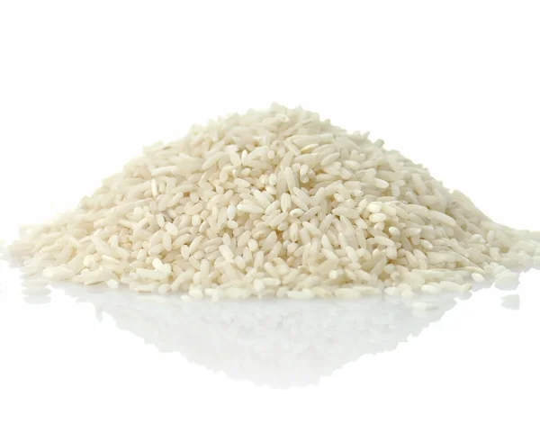 Roher weißer Reis — Stockfoto