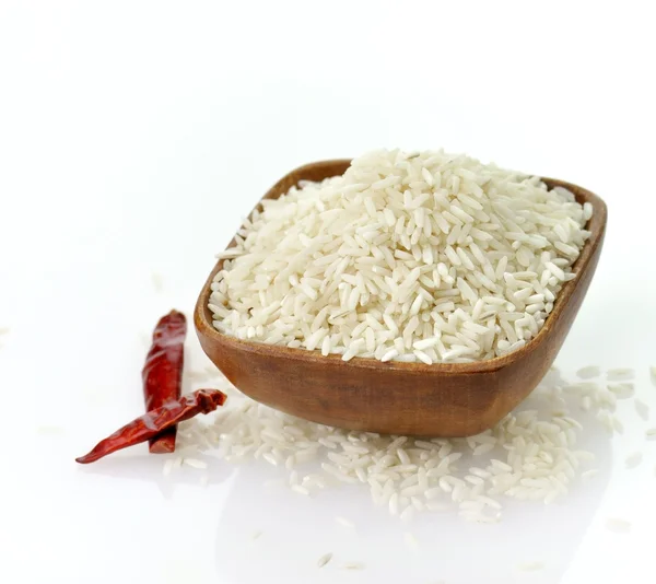 原料白米饭 — 图库照片