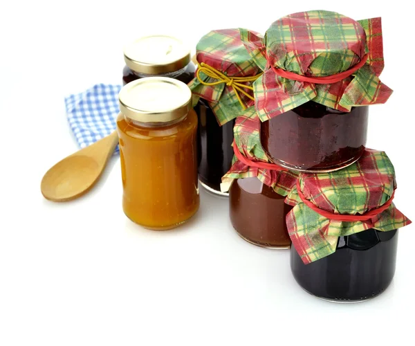 Jam in the jars — Stock Photo, Image