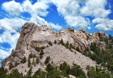 Mount Rushmore clipart