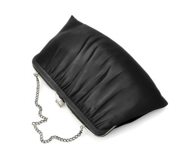 Vintage Black Fancy Bag clipart