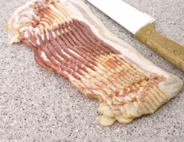 Rå bacon — Stockfoto