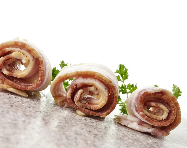 Syrové slaniny — Stock fotografie