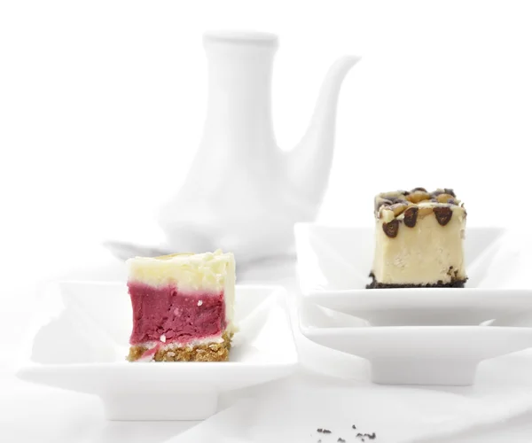 Cheesecake Slices — Stock Photo, Image