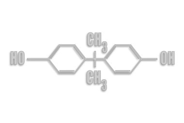 Bisfenol A (Bpa) kimyasal formülü