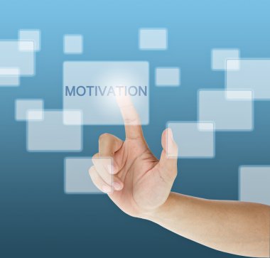 dokunmatik ekran motivasyon düğmesine basarak elle