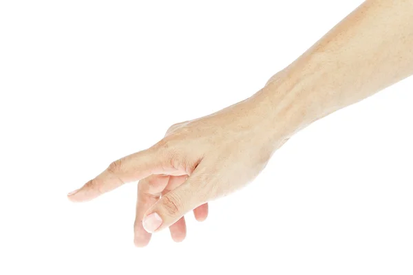 Apăsarea sau îndreptarea mâinilor — Fotografie, imagine de stoc