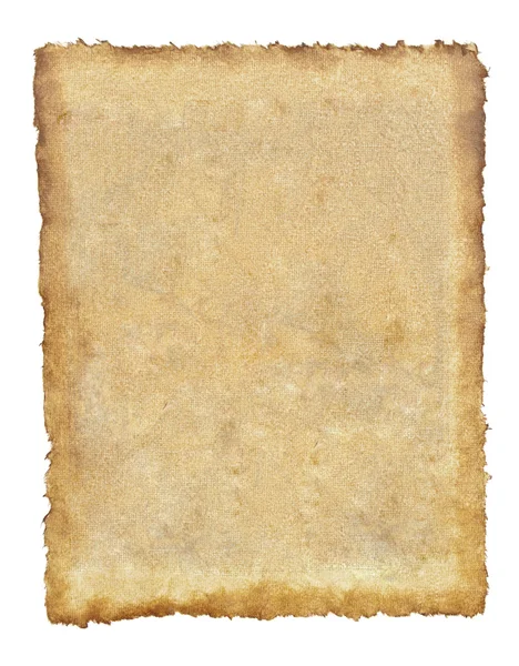 Granica starodawny stary tkanina papier arkusz tło — Zdjęcie stockowe
