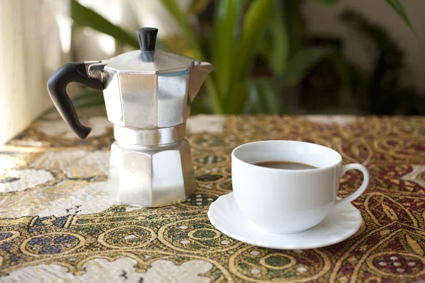 Виступаючої кави — стокове фото