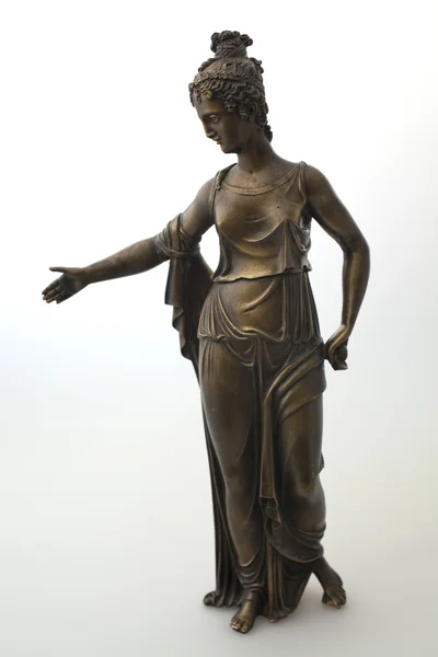 Statue of a woman front — Stock Photo, Image