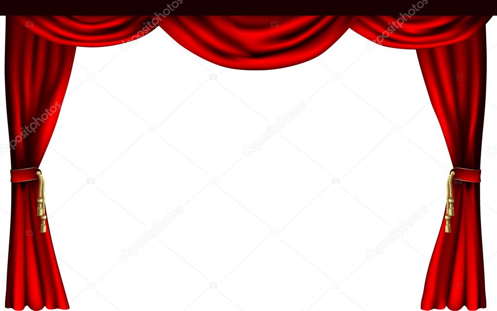 Theatre or cinema curtains
