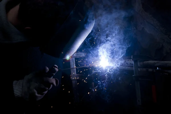 Working With Steel — Stock Photo, Image