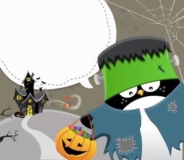 Halloween Frankenstein clipart