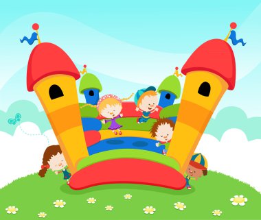 Jumping Castle clipart