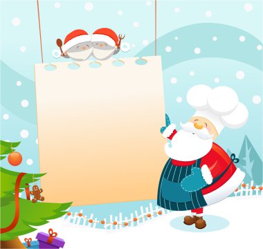 Christmas Recipe clipart