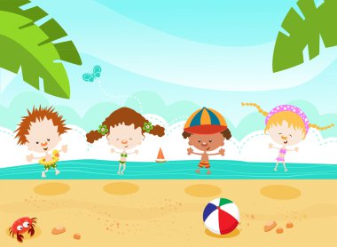 Summer Kids clipart