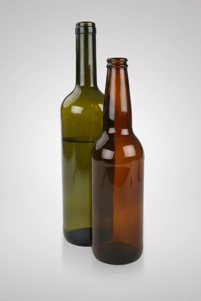 Две бутылки — стоковое фото