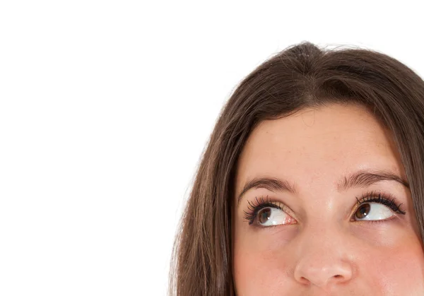 stock image Woman looking up