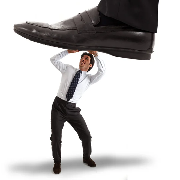 Businessman in trouble — Stock Photo, Image