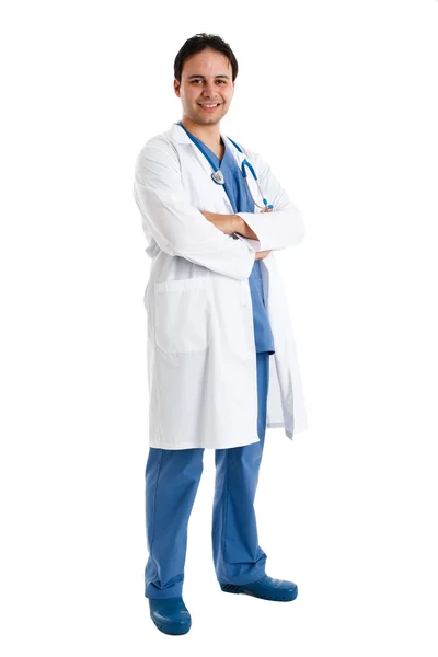 Full längd läkare — Stockfoto