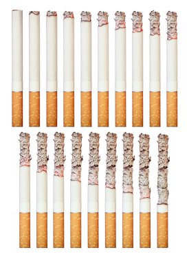 Burning cigarette clipart