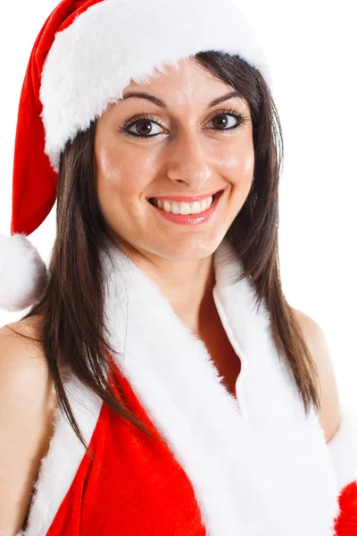 Santa claus žena — Stock fotografie