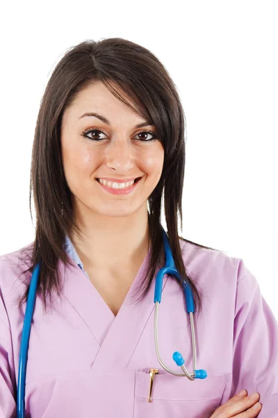Enfermeira sorridente — Fotografia de Stock