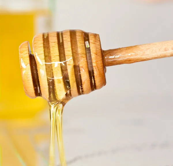 Honey dipper — Stock Photo, Image
