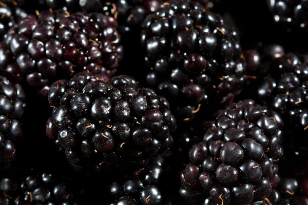 Blackberries macro — Stock Photo, Image