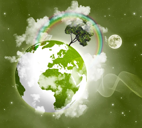 Terra Verde — Fotografia de Stock