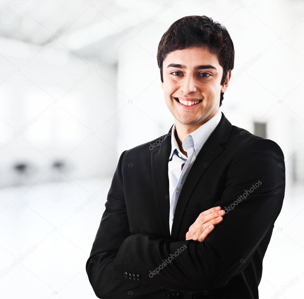 Young businessman portrait