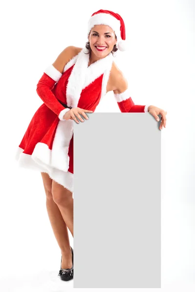 Donna di Natale — Foto Stock