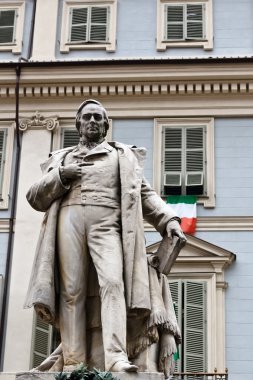 Statue of Vincenzo Gioberti clipart