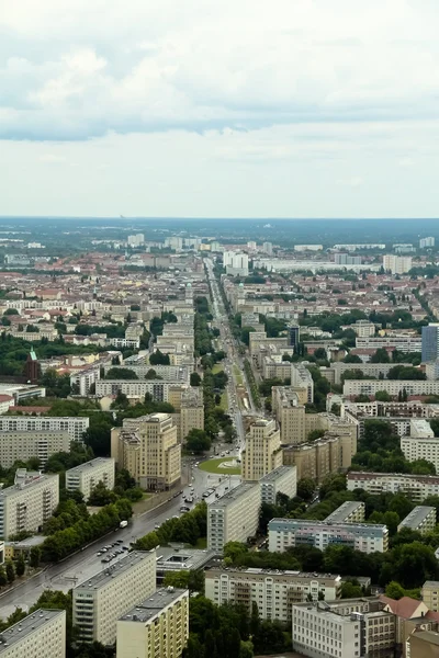 Stock image Berlin street from above