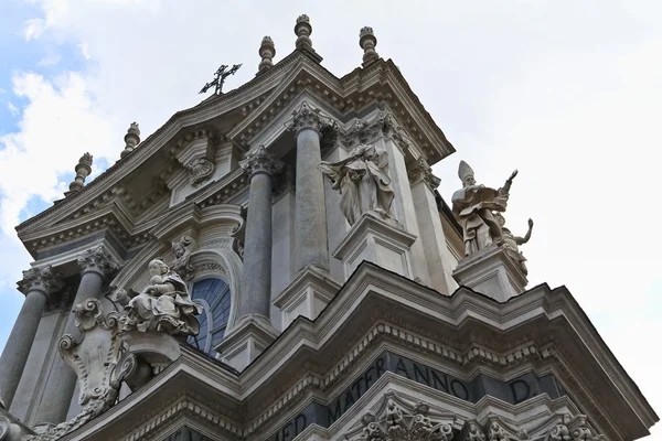 Del av Square San Carlo i Torino – stockfoto