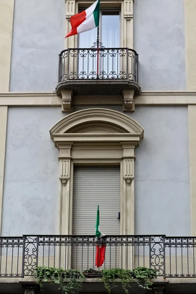 stock image Closed italian balcony