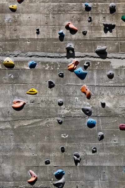 Segmento di una parete da arrampicata — Foto Stock
