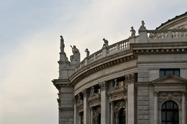 Burgtheater von rechts — Stockfoto