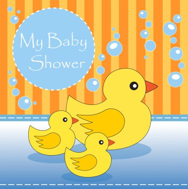 My Baby shower clipart