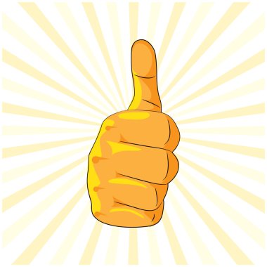 Thumb up clipart