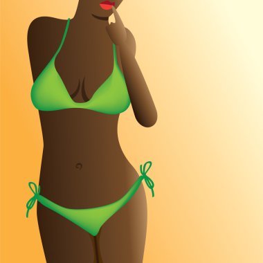 Hot woman clipart